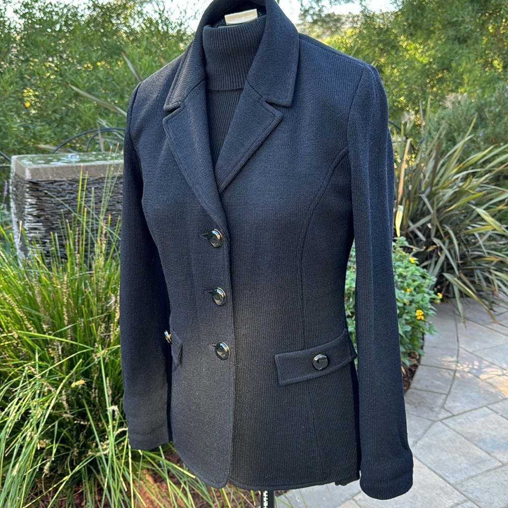 St. John Black Blazer